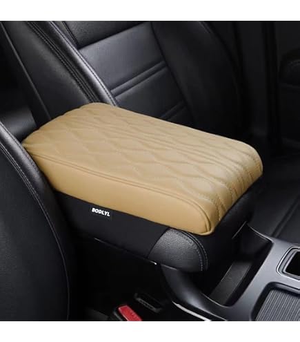 ベージュ アームレスト ARMREST Amazon.com: Autoguru Center Console Armrest Synthetic Leather