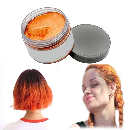 Cera Colorante Opaca Temporanea Per Capelli Colore Naturale Per Feste Cosplay Feste In Maschera Discoteca Halloween