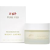 PURE FIJI Regenerative Night Cream Anti Aging Moisturizer, Repair & Hydrate Recovery Cream Night Moisturizer For Face, Natural Formula for All Skin Types, (1.7oz/50ml)