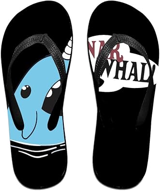 narwhal flip flops