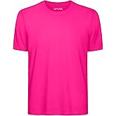 WVQ Neon Shirts for Boys Girls UPF 50+ Dry Fit Swim Shirt Kids Rash Guard Athletic T-Shirts for Boys Girls Sports Undershirt