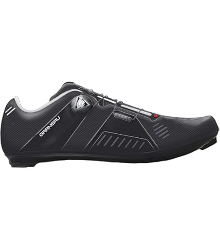 LOUIS GARNEAU ロードバイク ブラック 700C Louis Garneau Men's Carbon XZ Cycling Shoes - Black — Playtri