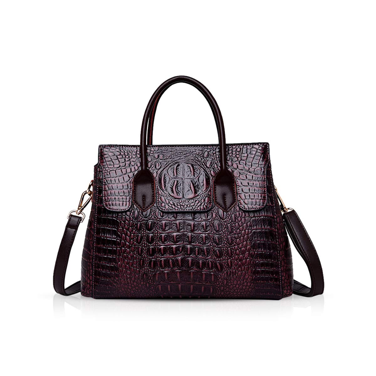 NICOLE & DORIS Woman Handbags bags for women Crocodile top handle bags luxurious leather fashion handbags PU leather Mulberry