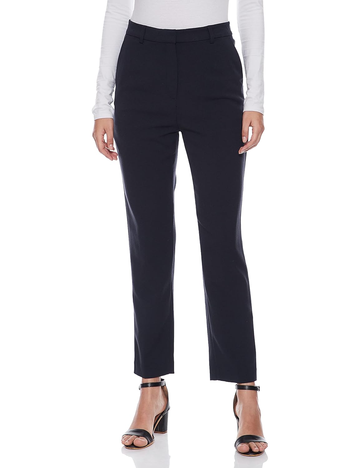 Buy Marks & Spencer Women's Chino Slim Casual Pants (T59_1300T_Dark