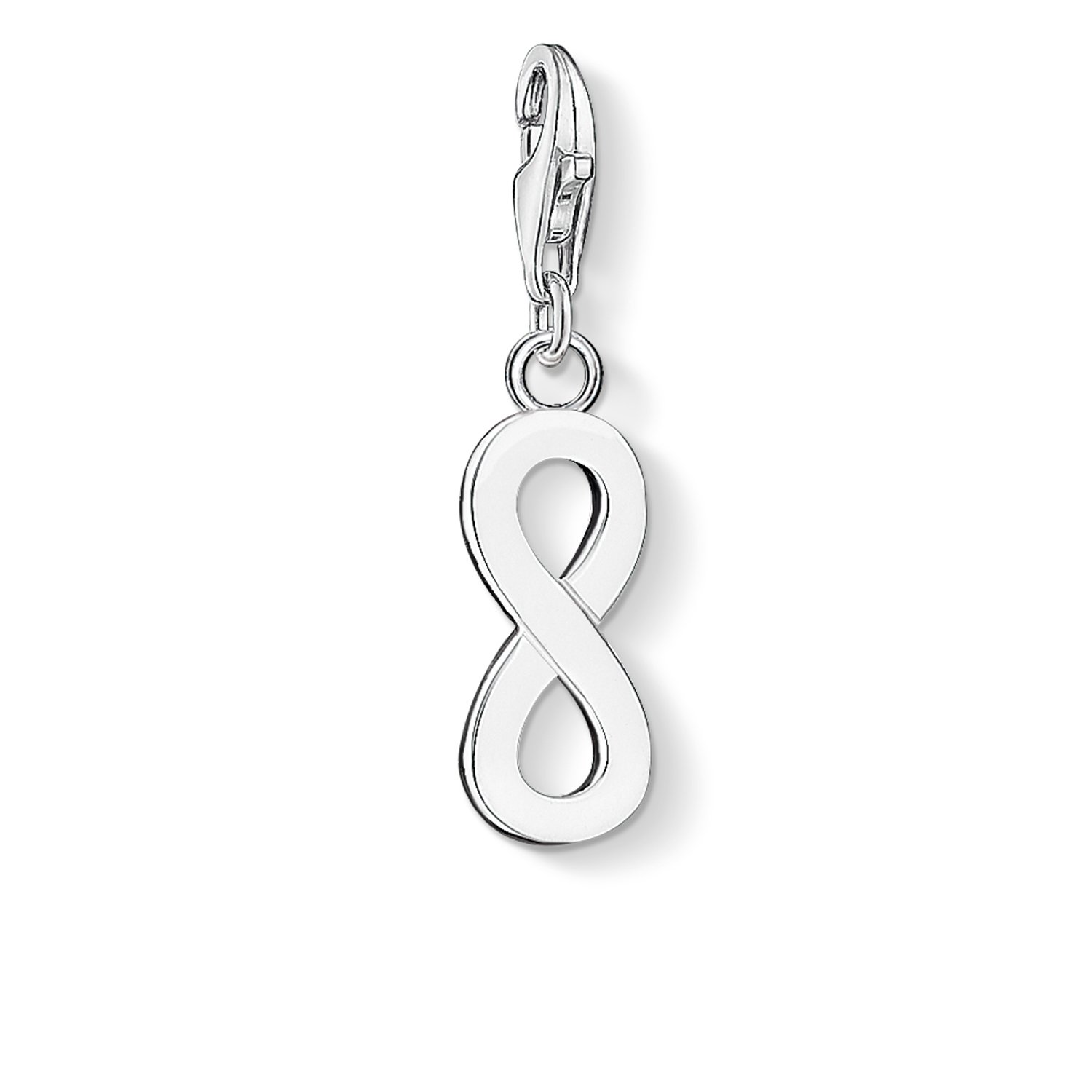 Thomas Sabo Women Charm Pendant Infinity Charm Club 925 Sterling Silver 1134-001-12