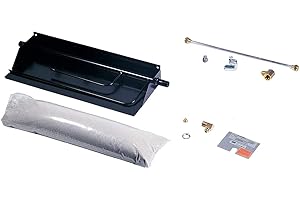 Rasmussen Flaming Ember Xtra Vented Fireplace Burner Kit (FX24-N), Natural Gas, 18.375-Inches