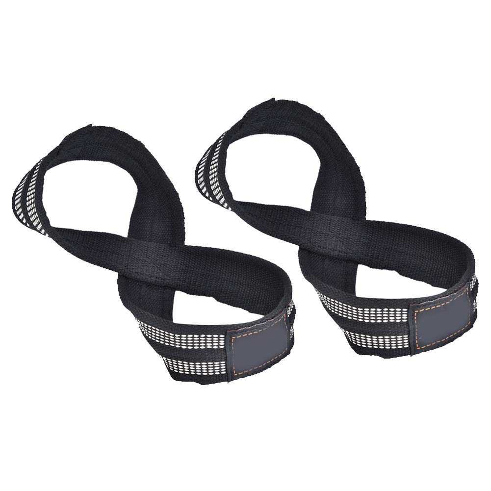 FTVOGUE 1 Pair Weightlifting Wrist Strap Lift Wrist Straps for Bodybuilding