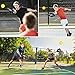 METAZY Pickleball Balls - Indoor and Outdoor Pickleballs Balls 26 Holes（3 Pack）