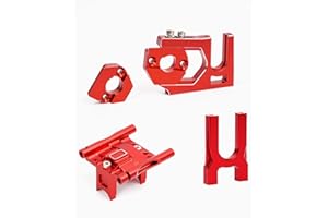 MOSHNOLY Center Differential Mount&Diff Cover Sliding Plate Motor Upgrades for Arrma 6S 1/8 Kraton/Notorious/Outcast/Talion/Typhon1/7Mojave/Felony/Infraction/Fireteam,Limitless,Aluminium Mount Plate ARA320468