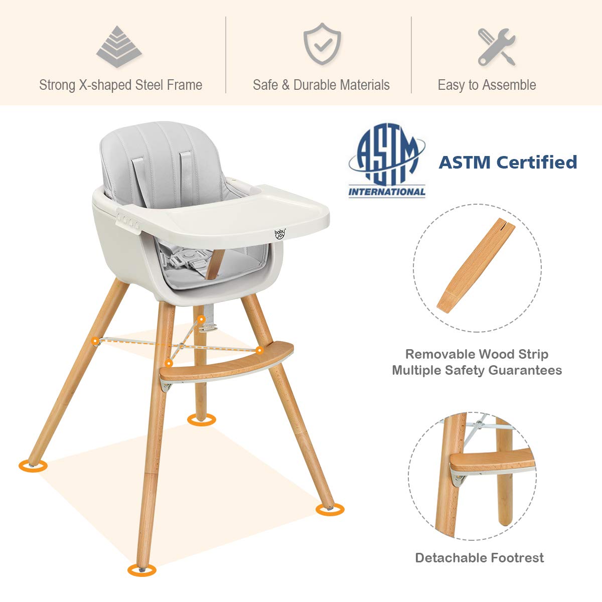 joy baby high chair