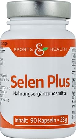 Selen Plus Hochdosiert - 200 µg - Vegane Kapseln - Mit Natürlichem Selen Aus Pilzen - Ohne Füllstoffe Wie Cellulose etc