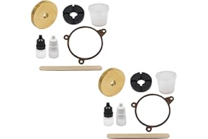 LAFORMO Pair(2) C5 Corvette Headlight Bronze Gear Fixes Head Light Motor with Failed Nylon Gear Fits 1997-2004 C5 Ch-evrolet Corvettes