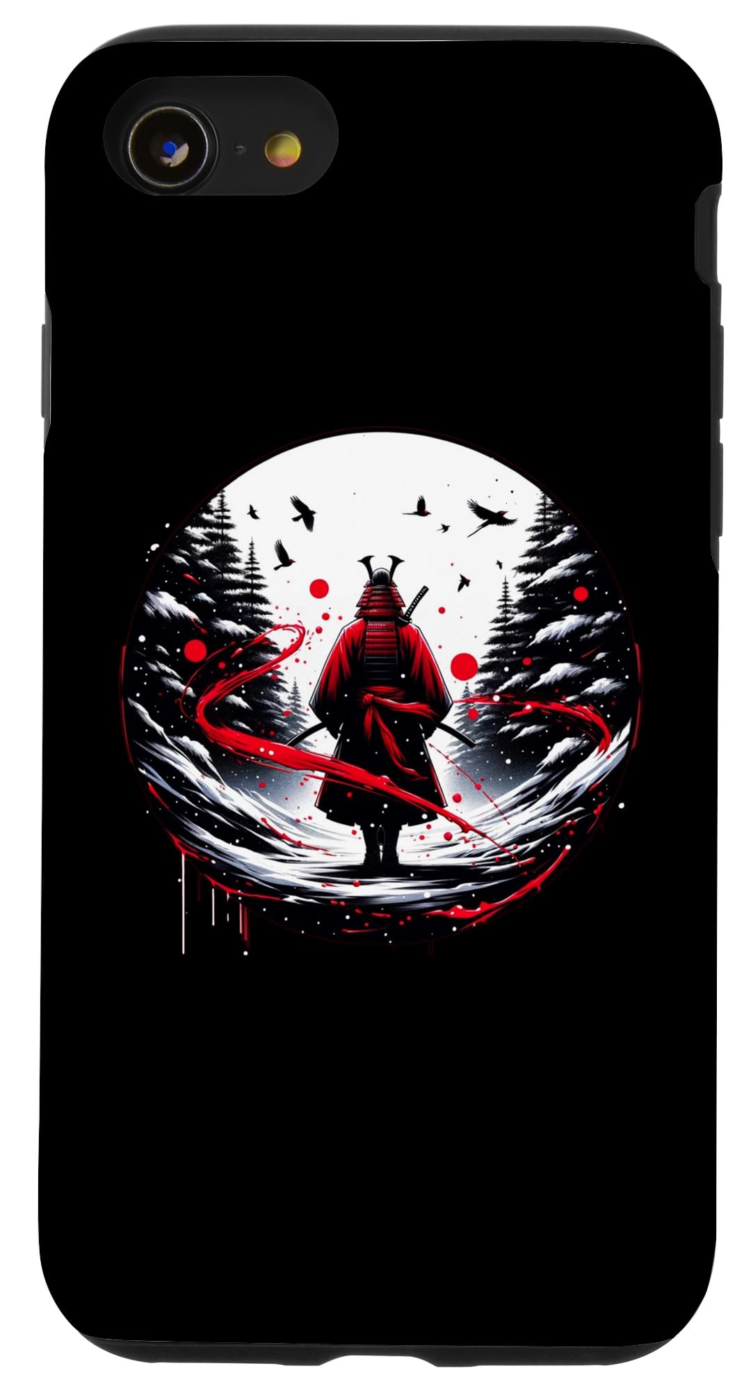 iPhone SE (2020) / 7 / 8 Samurai Japanese Warrior Vintage Case