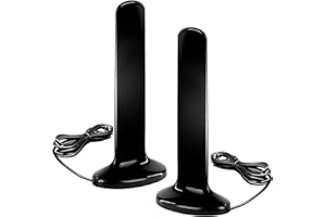 HIGHBRAIN TS9 Antenna, 12dBi External 5G 4G LTE GSM 600-6000Mhz Magnetic Base Antenna,Compatible with Netgear AT&T Nighthawk M6 MR6110 MR6500 M5 MR5100 MR5200 M1 MR1100,LB2120 Hotspots Router 2 Pack