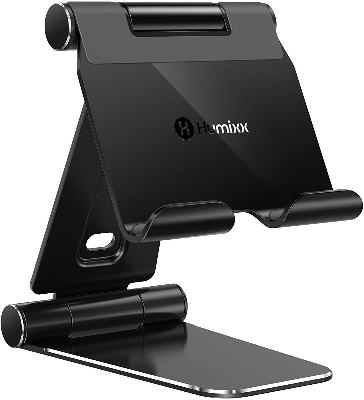 Humixx Tablet Stand, Dual Adjustable Phone Stand [Sturdy No-Slip/Shaking] Foldable Holder Dock Compatible with iPad Pro 12.9 Mini Air Samsung Galaxy Kindle Fire Nintendo Switch Pad 4-13 Inch Tablets: Home Audio & Theater