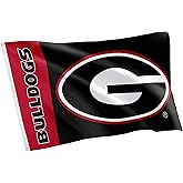 Desert Cactus University of Georgia Flag Bulldogs UGA Dawgs Banners 100% Polyester Indoor Outdoor 3x5 feet Flags (Team Name)