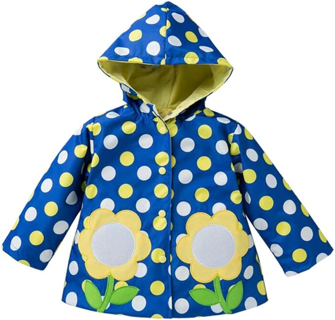 Kinder Regenjacke Wasserdicht - Leicht & Atmungsaktiv Mit Kapuze