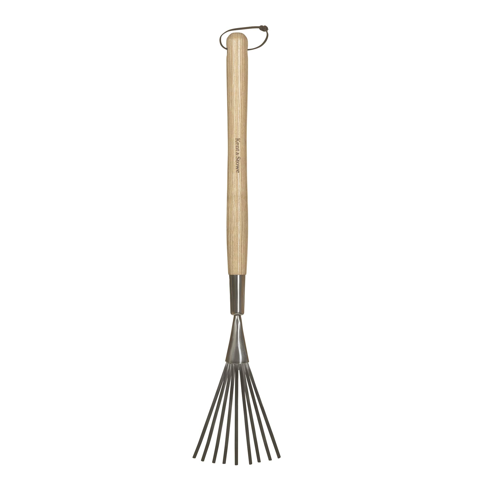 Kent & Stowe Long hand brush, made of ash wood and stainless steel, 734510
