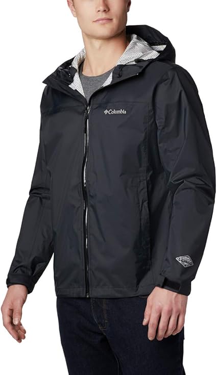 columbia men's evapouration waterproof rain jacket