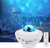 UOUNE Galaxy Projector Star Night Light with Bluetooth Speaker Remote Timer view 1