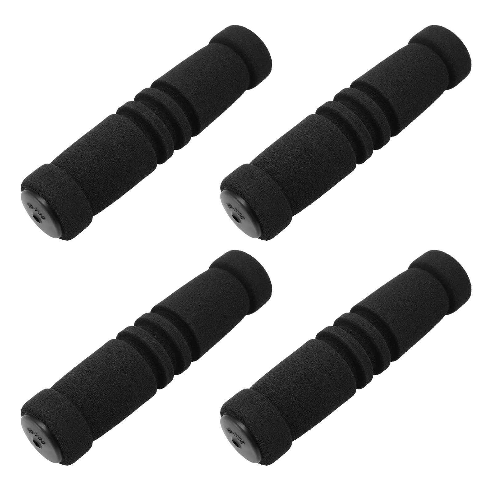 Be In Your Mind 2 Pairs 22mm Mobility Scooter Foam Handlebar Grips Cover Black Foam Handlebar Cover Replacement Bike Nonslip Handlebar Hand Grips Covers