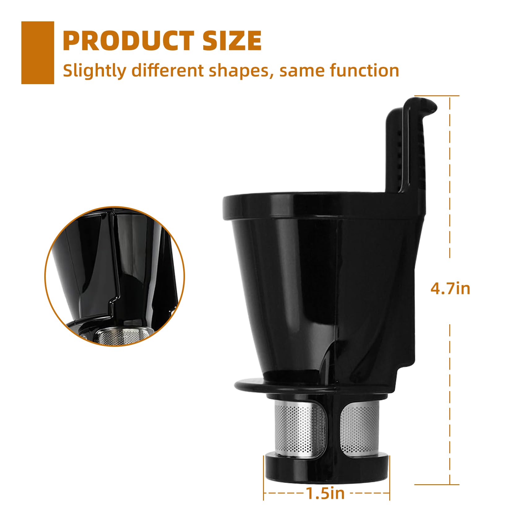 Upgraded 8006 Juicing Screen Part for Omegae Models 8006 8005 8004 8003 Slow Masticating Juicer #2、NOT fits NC900 and NC800 juicers