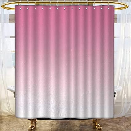 Amazon Com Anhounine Ombre Shower Curtains Waterproof Dreamy Pale
