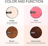 URAQT Makeup Remover Pads 4 Pack Reusable Large Double-Sided Cloths view 4