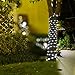 Lalapao Christmas Rope Lights 120 LED Battery Operated Fairy String Lights Waterproof Outdoor lights decorations Timer Decor for Xmas Tree Indoor Garden Patio Lawn Path Holiday Wedding Party (White)