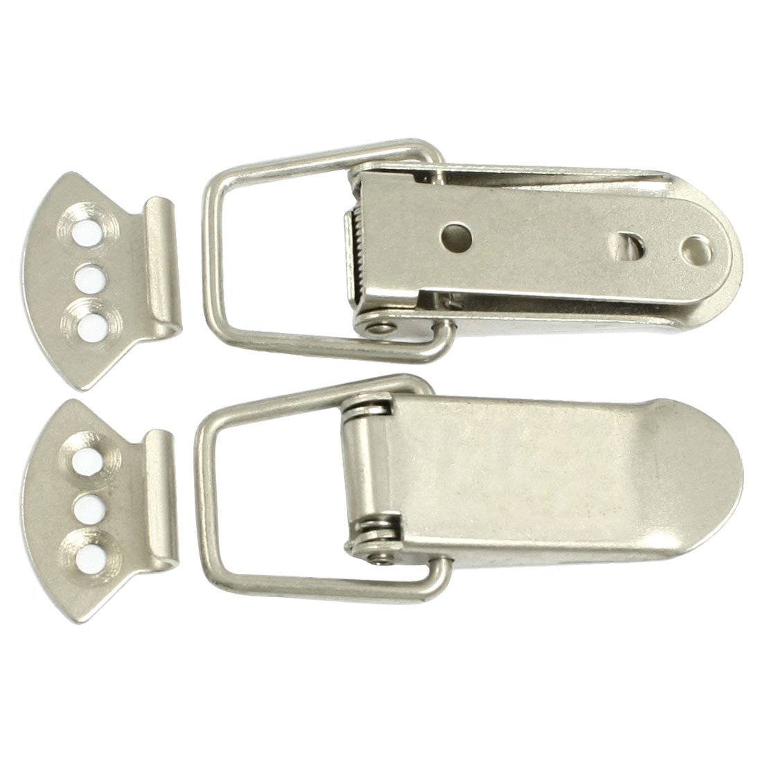 Sourcingmap a12062600ux0972 Metal Cases Boxes Chests Spring Toggle Draw Catch Latch, 2 Pcs