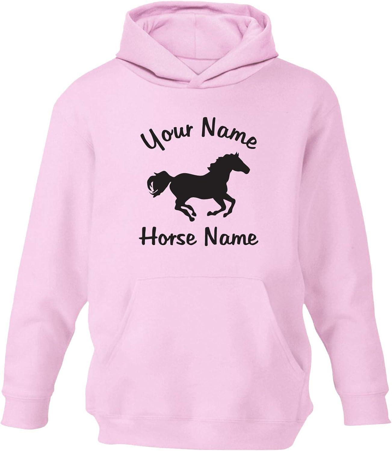 horse print hoodie