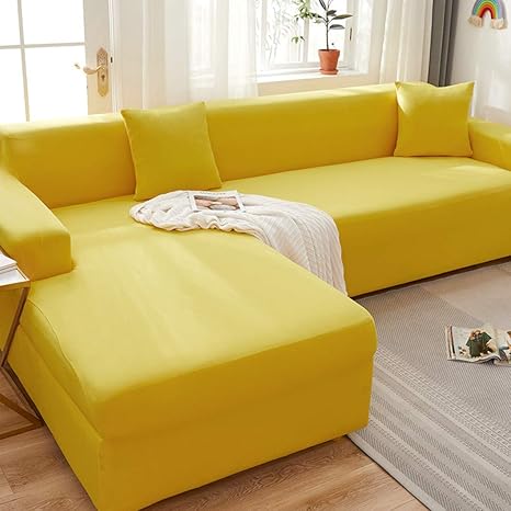 Amazon ソファカバー コーナー カウチ L字 ソファー カバー ｌ型 2枚セット 肘付き 洗えるカバー ストレッチ フィット おしゃれ リクライナー L型複合コーナーソファカバー ソファカバー マルチカバー オンライン通販