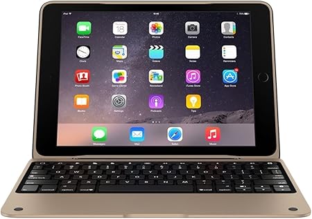 Clamcase Pro For Ipad Air 2 Incipio Clamcase Pro Bluetooth Keyboard 100 Hour Playtime For Ipad Air 2 White Gold Amazon Co Uk Computers Accessories