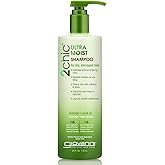 GIOVANNI 2chic Ultra-Moist Shampoo - Avocado & Olive Oil, Creamy Hydration Formula, Enriched with Aloe Vera, Shea Butter, Botanical Extracts, No Parabens, Color Safe - 24 oz