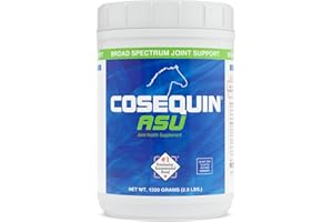 NUTRAMAX LABORATORIES Nutramax Cosequin ASU Joint Health Supplement for Horses - Powder with Glucosamine, Chondroitin, ASU, and MSM, 1320 Grams