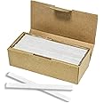 Flat White Soapstone Pencils 27 Pack Soapstone Refills Professional Welding Chalk for Welders & Textile Marking Tools Perfect for Making Removable Markings on Steel Cast Iron