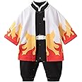 RELABTABY Cute Baby Boy Girl Romper Newborn Anime Onesie Toddler Halloween Cosplay Jumpsuit Outfit clothes
