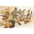ITALERI ITA6076 510006076-1:72 WW2 Deutsche Afrika Truppengattung Africa Model kit, Brown