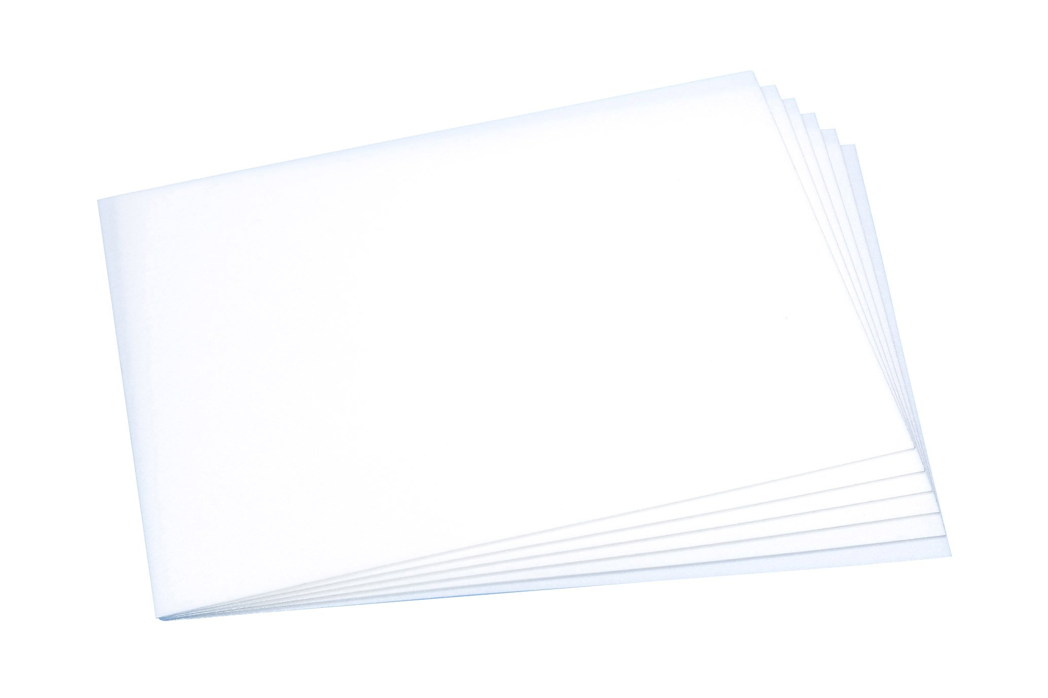 TAMIYA 70196 Foam Board 1 mm, Pack of 6, 257 x 364 mm
