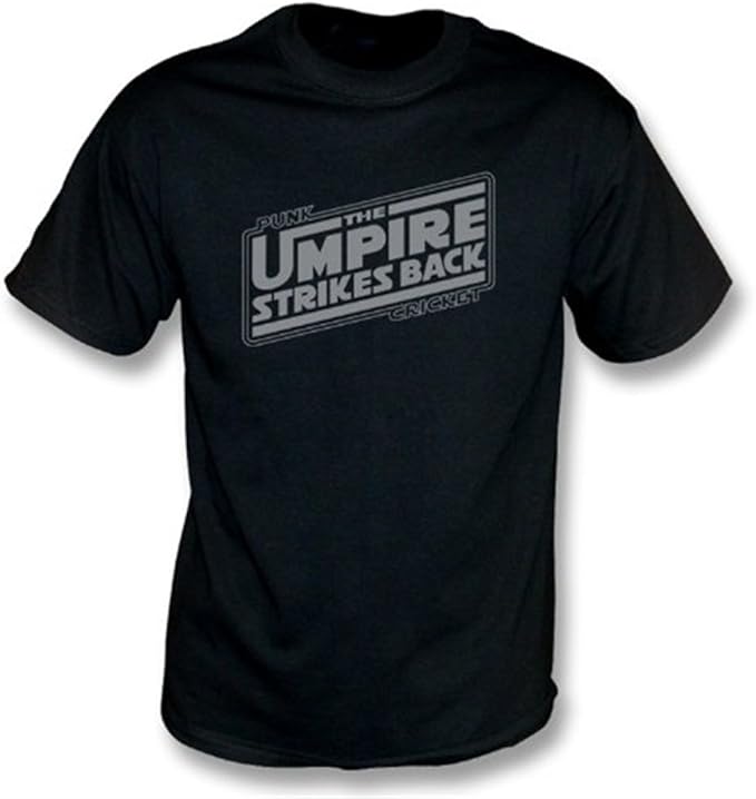 The Umpire Strikes Back Tshirt, Color Black Clothing