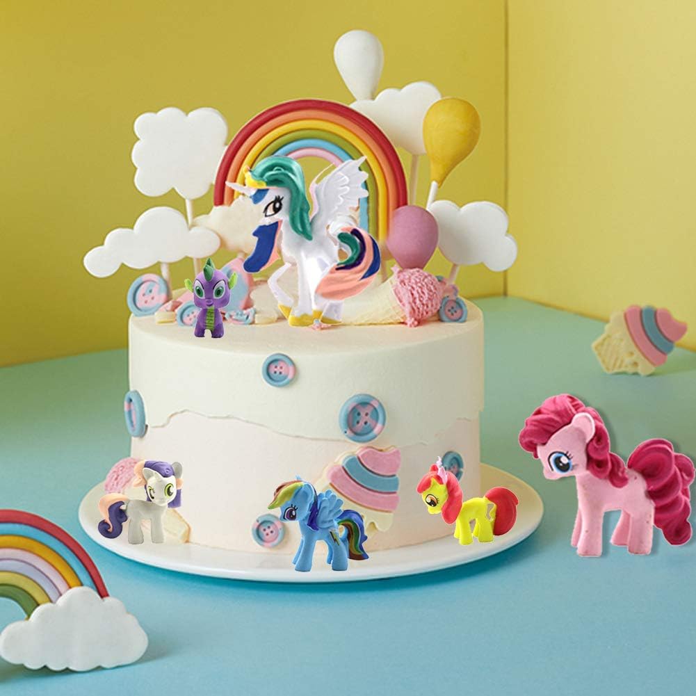 wnts geburtstag kuchen einhorn mini figuren set cupcake figuren party kuchen dekoration kuchen topper fur kinder madchen 12 stuck tortendeko einhorn party dekoration spielzeug suenaacampo com