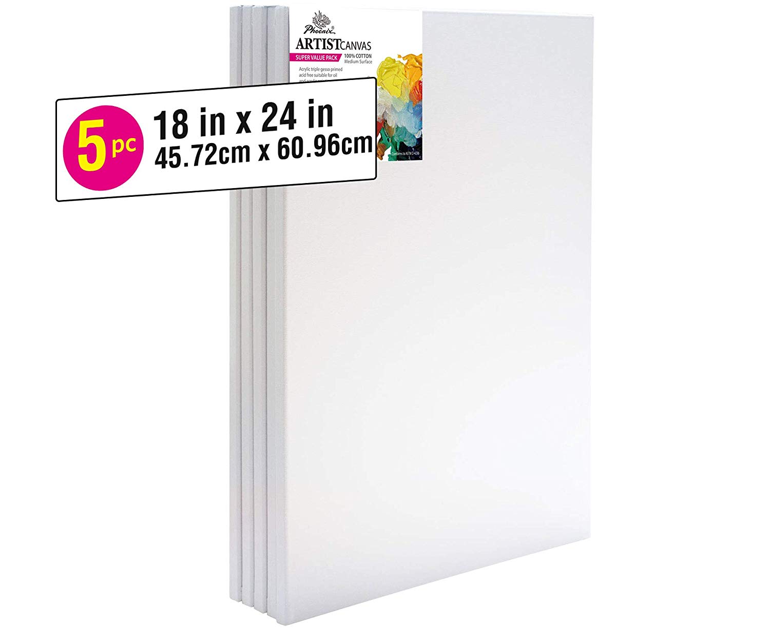 6 PHOENIX+Pre+Stretched+Canvas+Painting