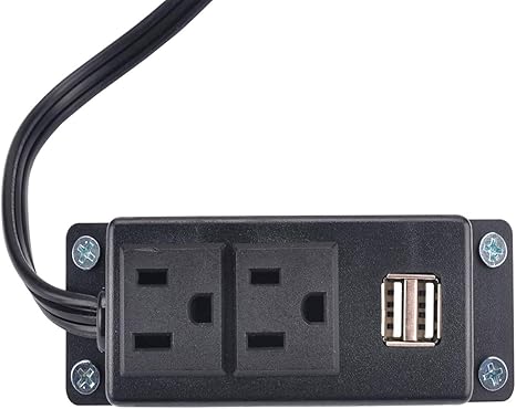 Ul Listed Desktop In Desk Furniture Countertop Recessed Power