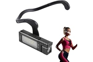 Over Ear Flashlight - 1200mAh Rechargeable Work Flashlight - Ear Mounted Head Light - for Walking Hiking Camping Cycling Fish