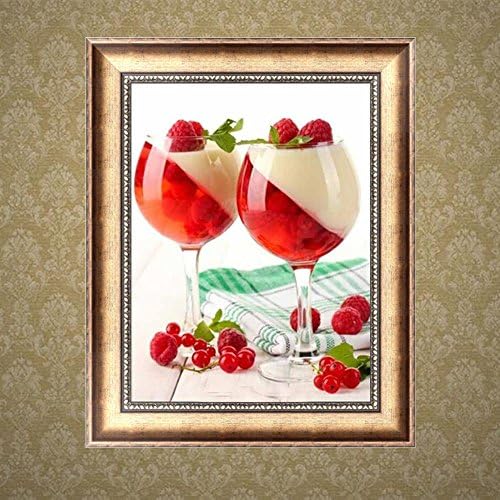 Arich Wineglass DIY 5D Diamond Painting Cross Stitch Resin Embroidery Craft Home Decor