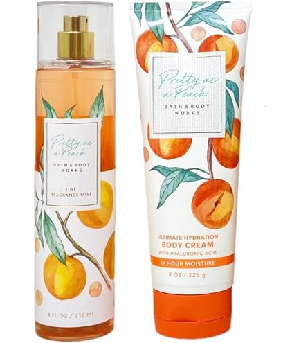 Amazon.com : Bath and Body Works - Pretty as a Peach - Daily Trio
