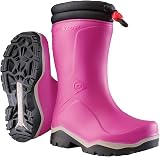 Dunlop Blizzard Kids Winter Boots Unisex Waterproof Fur Lined Pink Grey Black view 1