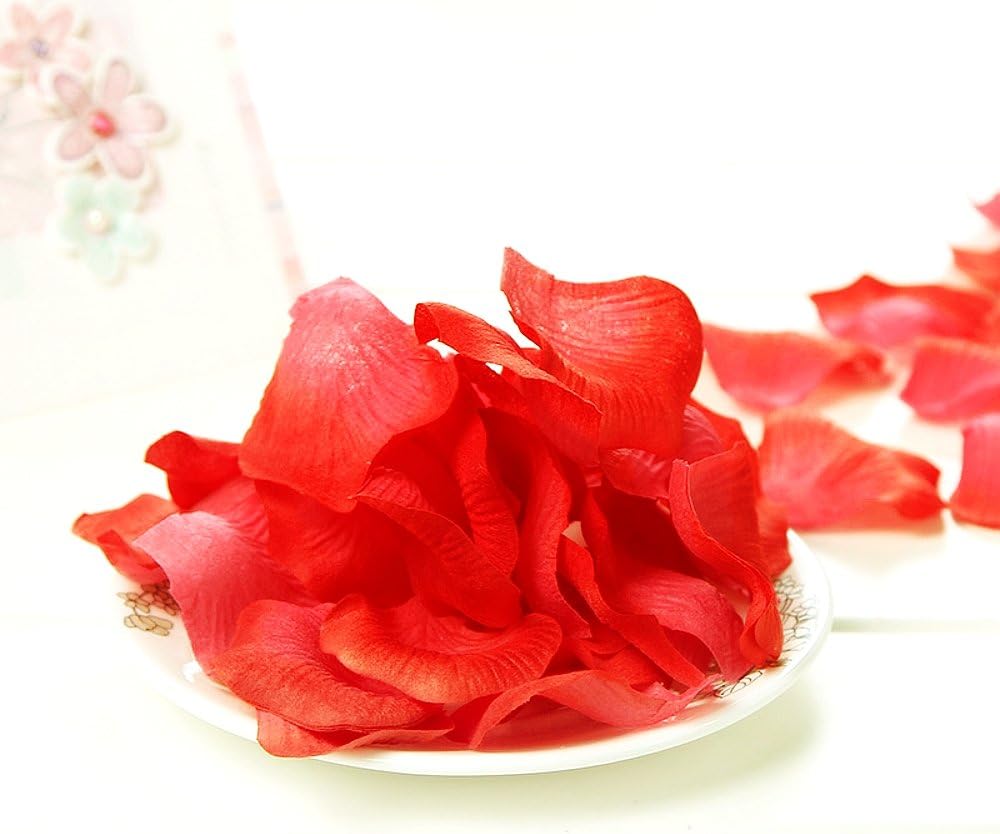 CHSYOO 1000 x Artificial Flora Petal Roses Flowers Confetti - Image 5