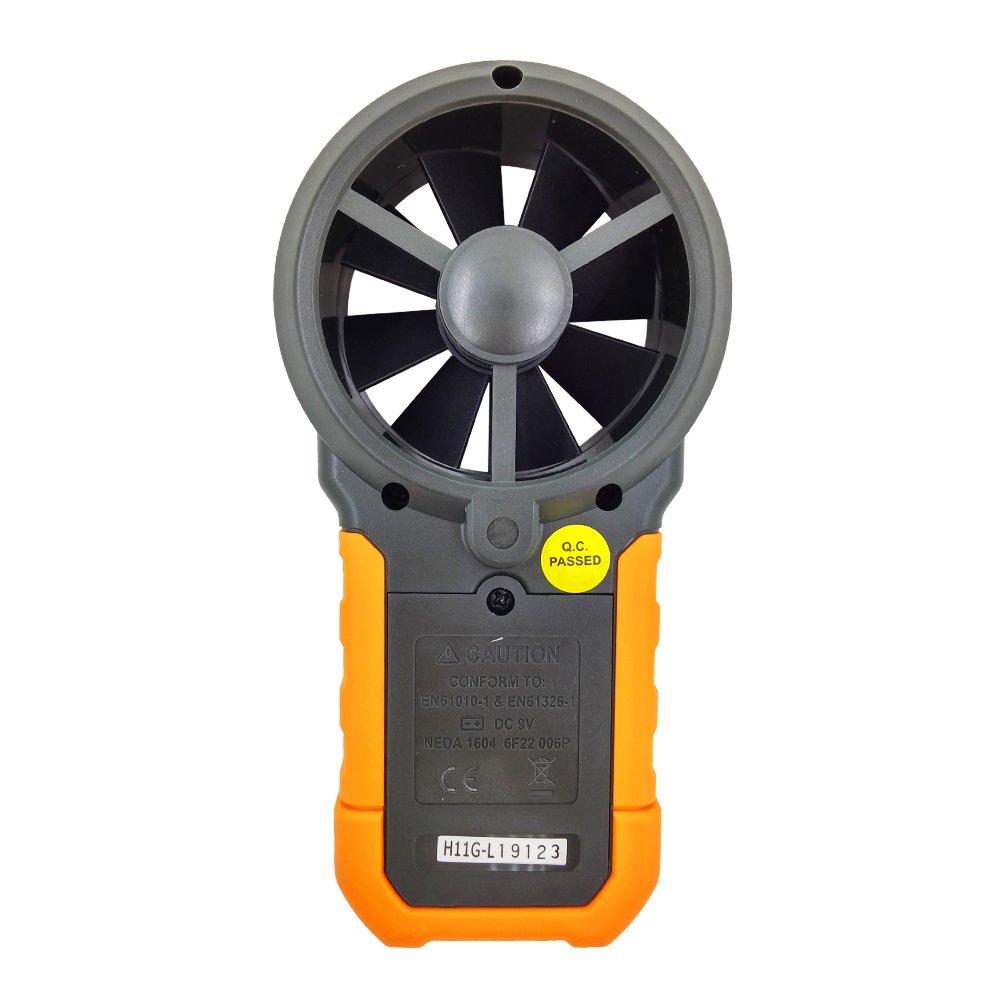Portable Digital Anemometer Handheld Air Volume Velocity CFM Wind Speed