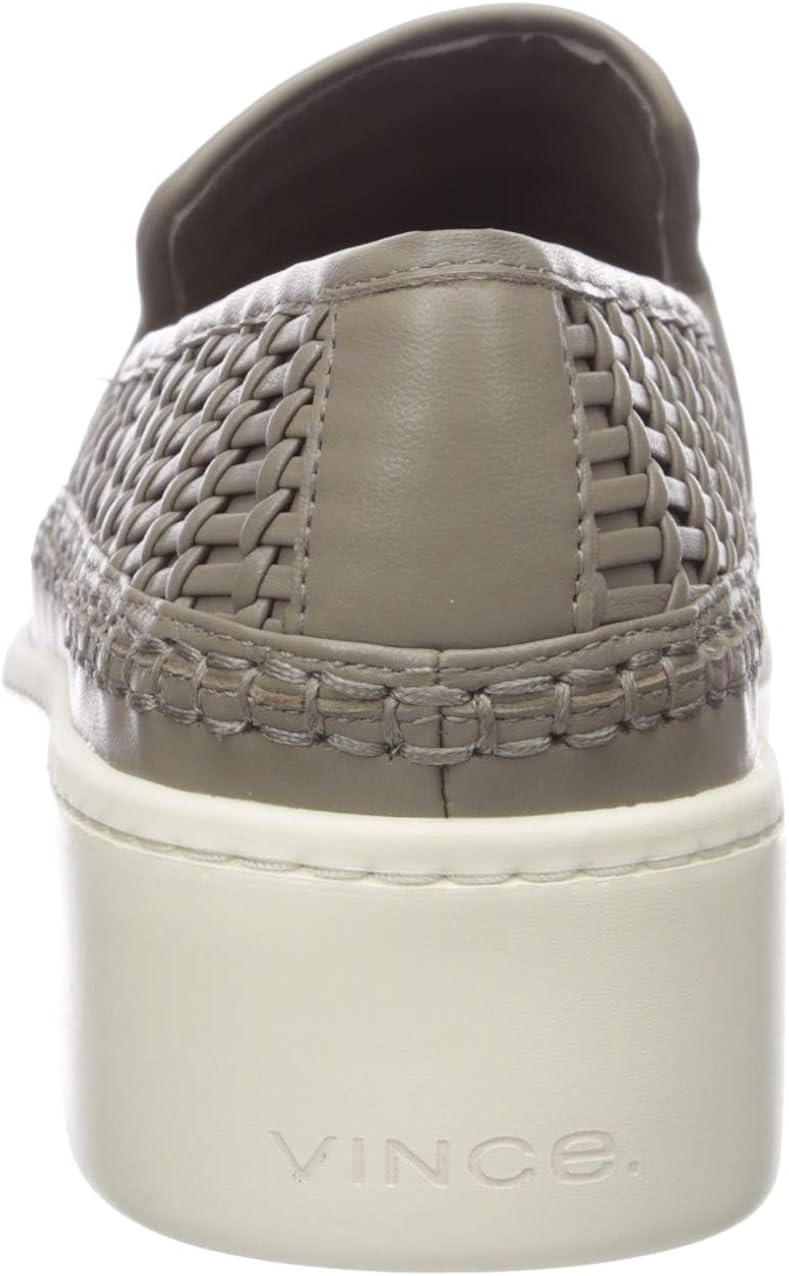 vince stafford woven leather sneakers